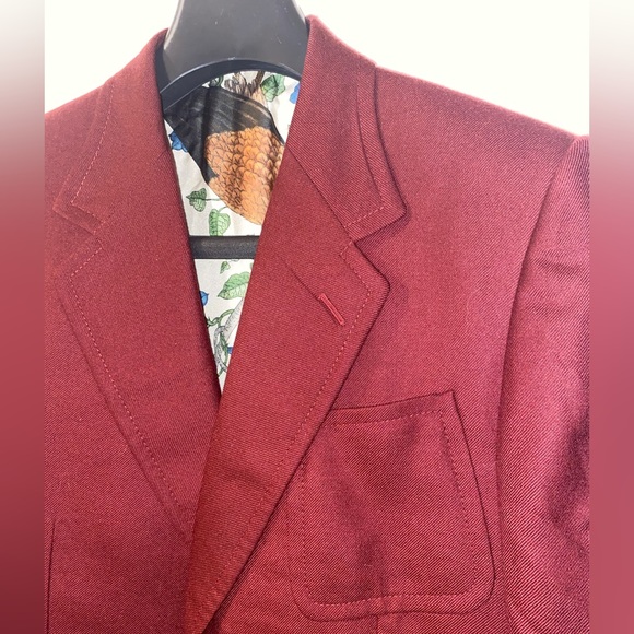 NEW $4600 GUCCI Slim Fit 100% Cashmere Sports Coat Blazer Jacket IT 52 / US 42 R - Picture 3 of 14